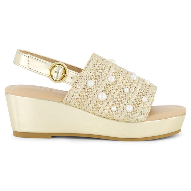 Big Girls Marc Fisher Marren Weave Wedge Sandals