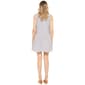 Women da-sh Sleeveless Collar Side Pocket Stripe Shift Dress - image 3
