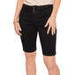 Petite Royalty Three Button Solid Bermuda Shorts - image 1