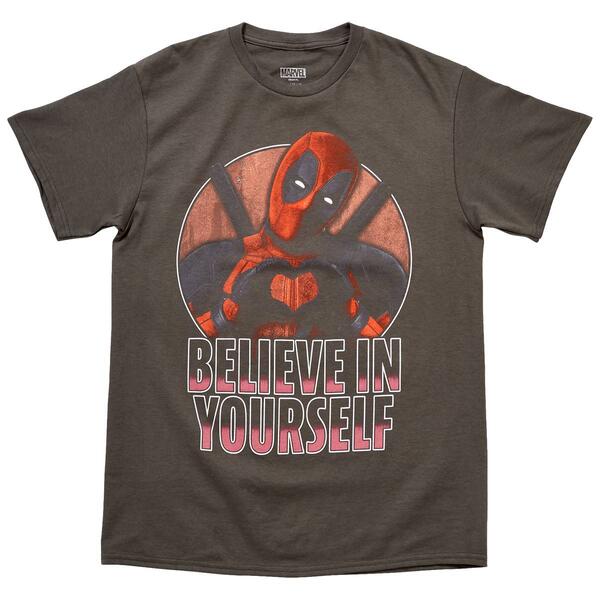 Young Mens Deadpool Graphic Tee - image 