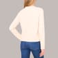 Womens Cece Long Sleeve Button Up Fringe Neck Cardigan - image 2