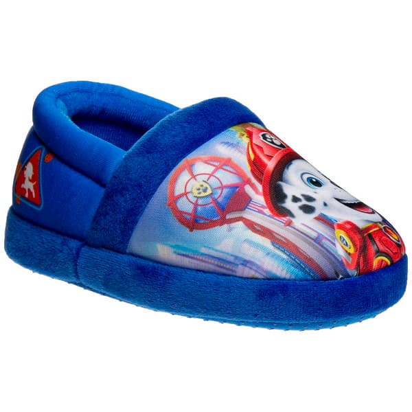 Little Boys Nickelodeon Paw Patrol Dual Size Slip-On Slippers - image 
