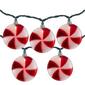 Northlight Seasonal 6ft. Peppermint Candy Christmas Light Set - image 1