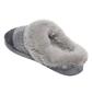 Womens Cuddl Duds&#174; Color Block Faux Fur Clog Slippers - image 4