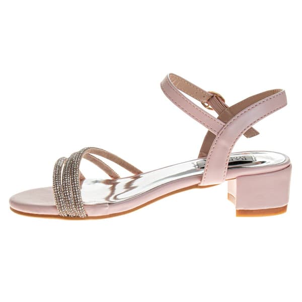 Big Girls Badgley Mischka Strappy Dress Sandals