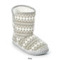 Womens Capelli Diamond Knit Boot Slippers - image 4