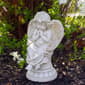 Northlight Seasonal 9in. Praying Angel on Pedestal Garden Statue - image 1