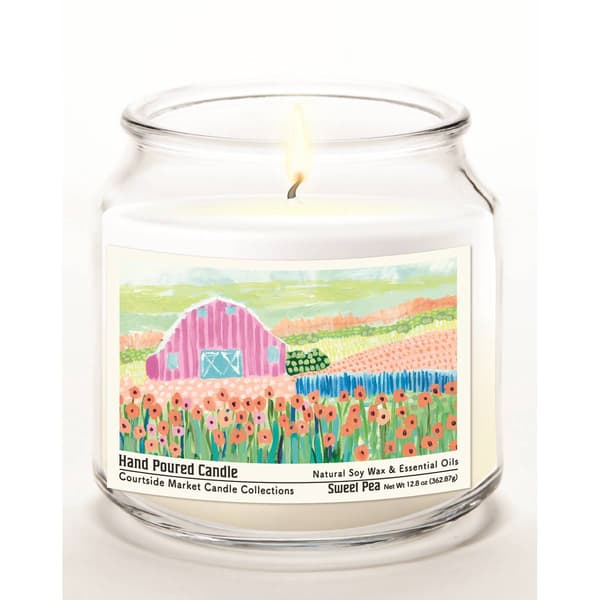 Courtside Market® The Farm 12.8oz. Sweet Pea Tumbler Candle