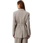 Womens Calvin Klein Long Sleeve Tie Waist Blazer - image 2