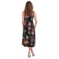 Plus Size Robbie Bee Sleeveless Floral Drape Neck Midi Dress - image 2