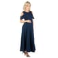 Womens 24/7 Comfort Apparel Cold Shoulder Maternity A-Line Dress - image 3