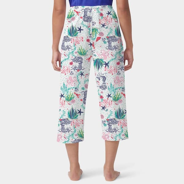 Plus Size HUE&#174; Underwater Wonder Printed Capri Pajama Pants