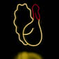 Northlight Seasonal 15in. LED Neon Turkey Window Silhouette - image 5