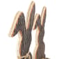 Northlight Seasonal Rabbit Trio Wooden Tree Bark Easter Décor - image 5