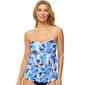 Womens Leilani Island Time Tiered Bandeau Swim Top - image 3