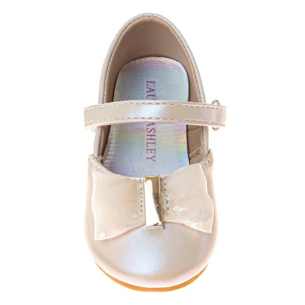 Little Girls Laura Ashley® Mary Jane Bow Flats