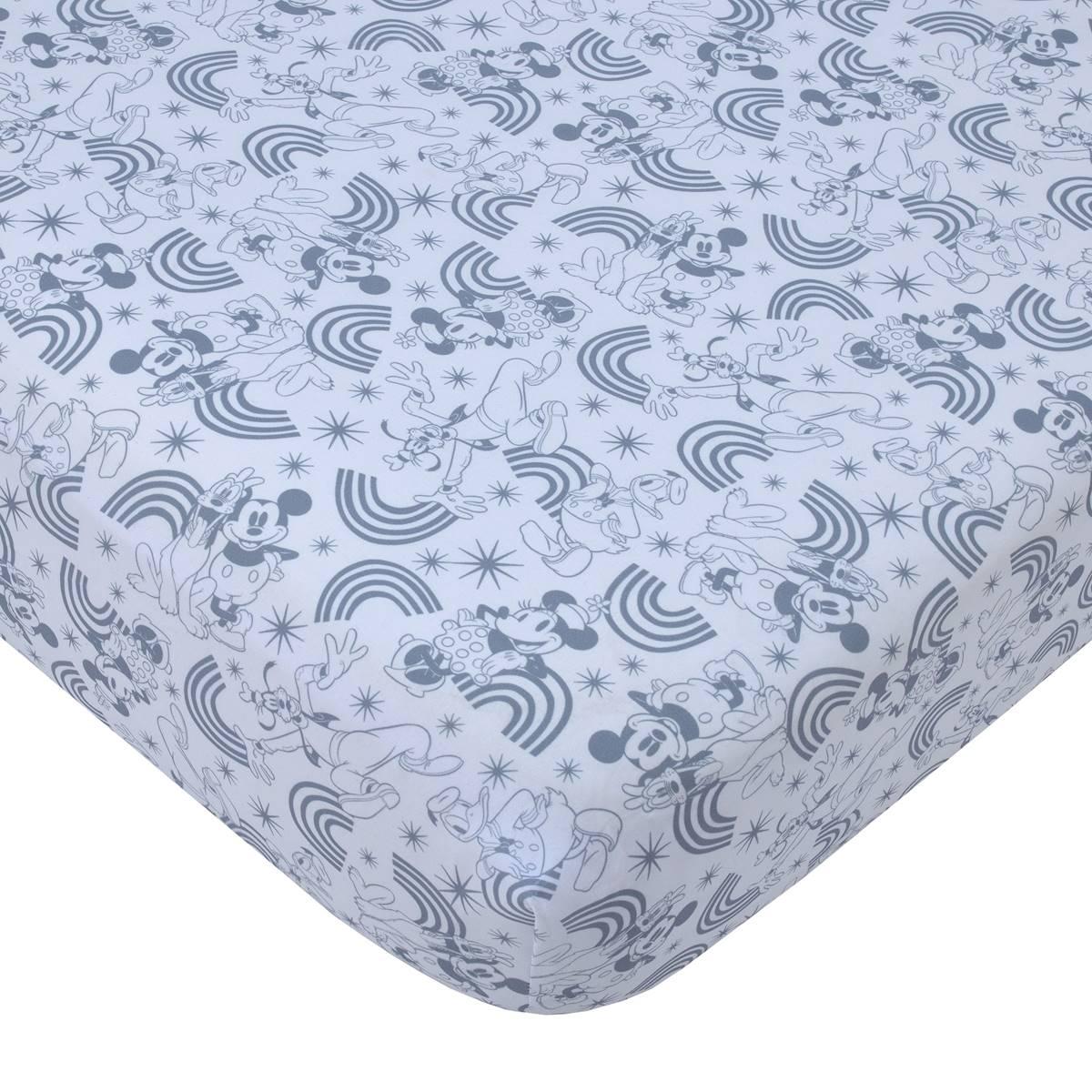 Disney Mickey & Friends Fitted Crib Sheet