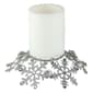 Northlight Seasonal Snowflake Embellished Pillar Candle Holder - image 1