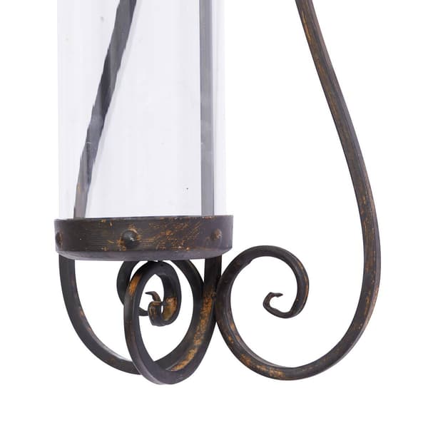 9th & Pike&#174; Black Iron Traditional Wall Sconce