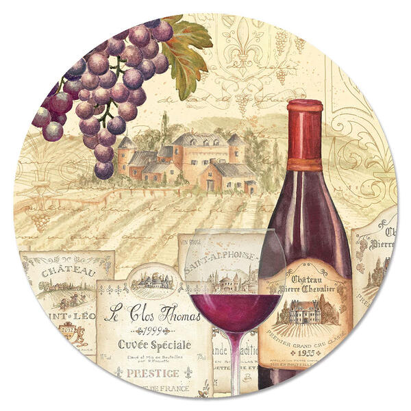 CounterArt Wine Tradition Lazy Susan - image 