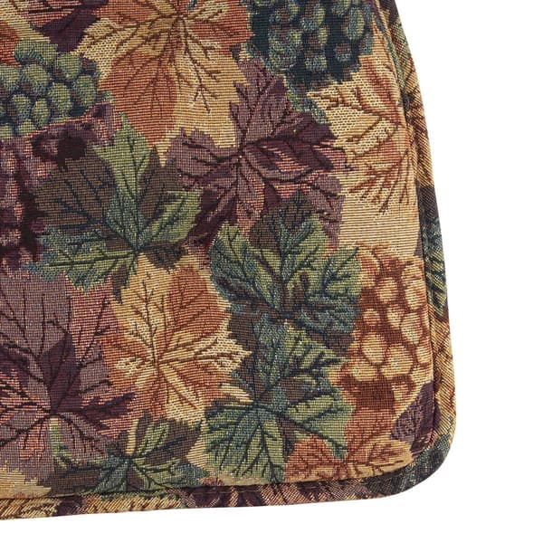 Klear Vu The Gripper® 2pc. Cabernet Tufted Chair Cushion Set