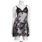 Womens Rachel Roy 2pc. Embroidery Lace Chemise w/Matching Thong - image 2
