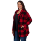 Plus Size Ruby Rd. Mysterious Romance Buffalo Plaid Cardigan - image 3