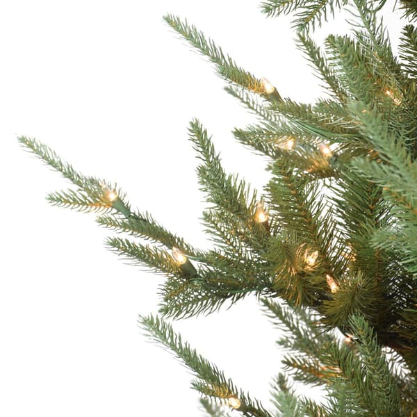 Puleo International 4.5ft. Pre-Lit Hillside Christmas Tree