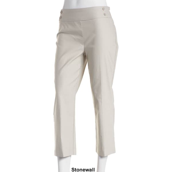 Womens Briggs 23in. Luxe Millennium Pull On Capri Pants