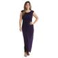 Petite Connected Apparel Sleeveless Eyelash Top Maxi Dress - image 1