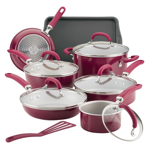 Rachael Ray 13pc. Nonstick Cookware Set