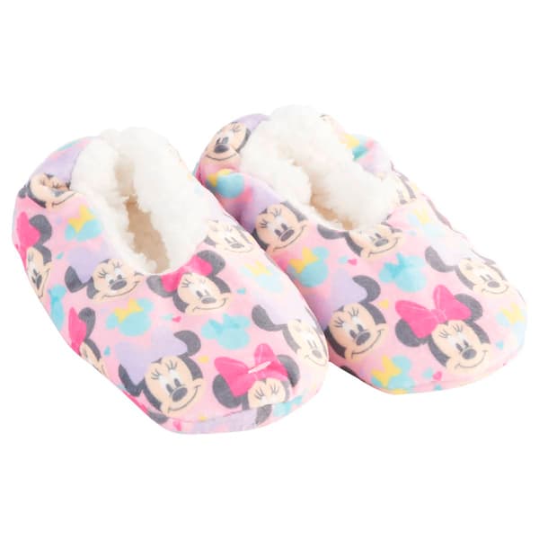 Toddler Girl Disney&#40;R&#41; Minnie Mouse Slipper Socks - image 