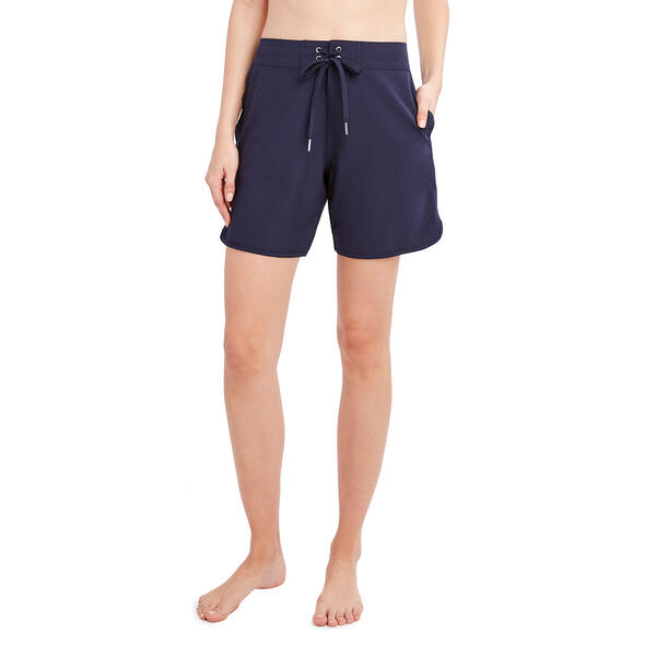 Womens Nautica 7in. Board Shorts - image 