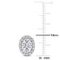 Gemstone Classics&#8482; 2 1/3ctw. Dew Moissanite Halo Earrings - image 2