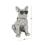 9th & Pike® Silver Ceramic Dog Sculpture - image 7