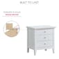 Passion Furniture Hammond 3-Drawer Nightstand - image 10