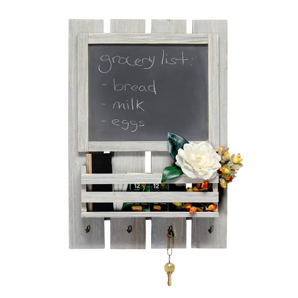 Elegant Designs&#8482; Key Holder with Chalkboard Sign