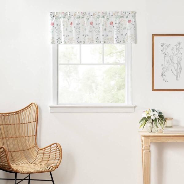 Martha Stewart Martha''s Garden Valance - 54x14 - image 