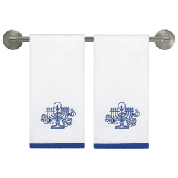 Avanti Menorah 2pk. Hand Towel Set