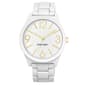 Womens Nine West White Rubber Bracelet Watch - NW/1678WTWT - image 1
