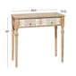 9th & Pike® Brown Farmhouse Wood Console Table - image 5