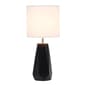 Simple Designs Ceramic Prism Base Table Lamp - image 1