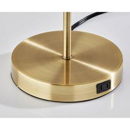 Adesso Bowie Black Table Lamp