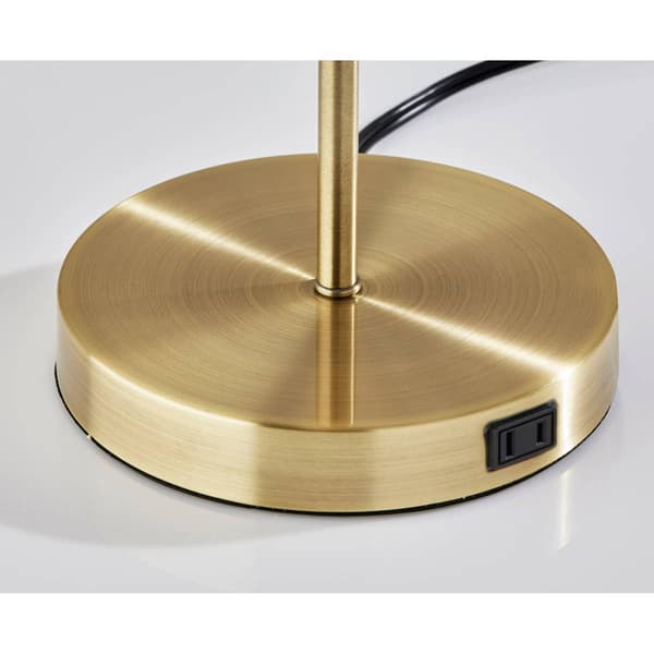 Adesso Bowie Black Table Lamp