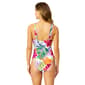 Womens Anne Cole Mod Tropical Ring Front One Piece Swimsuit - image 2