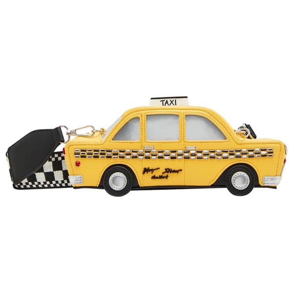 Betsey Johnson Fare Play Taxi Crossbody - image 