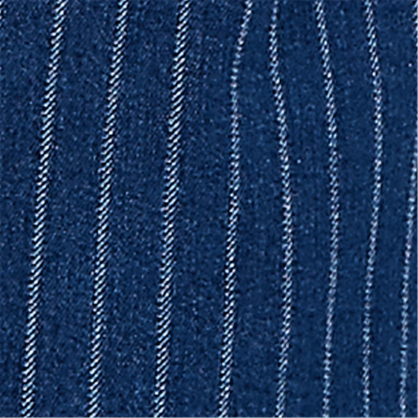 Womens Ruby Rd. Game of Luxe Pinstripe Wide Cuff Jeans