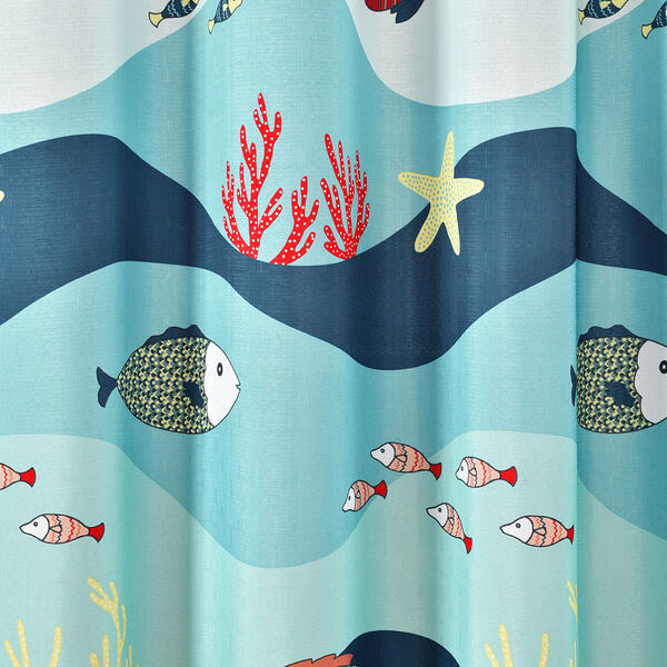 Lush Décor® Sea Life Shower Curtain