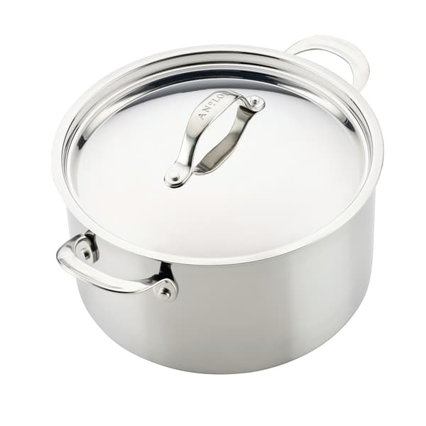 Anolon® EverLast 3qt. Tri-Ply Clad Saucepan with Lid