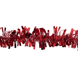 Northlight 50ft. Red Boa Wide Cut Tinsel Christmas Garland